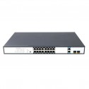 Immagine switch PoE Data Lab DPOE16US 16 porte 10/100/1000 con PoE e 2 porte combo Gigabit Ethernet / SFP