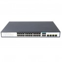 Immagine switch PoE Data Lab DPOE24US 24 porte 10/100/1000 con PoE e 4 porte combo Gigabit Ethernet / SFP