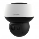 Telecamera ip panoramica 16 (8+8) megapixel 360° con speed dome 8 megapixel integrata Kedacom IPC980-T850-NL